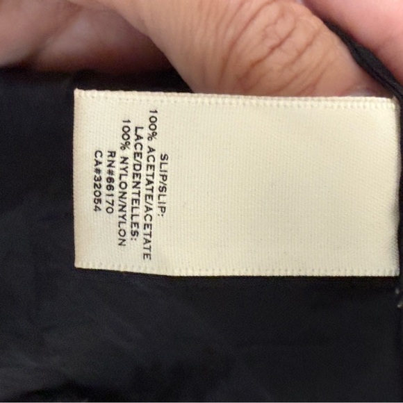 Anthropologie zeharvale Black Tulle Floral Embroidered Mini Dress size 12 - Picture 5 of 5